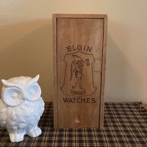 Vintage Elgin Watch Shipping Box